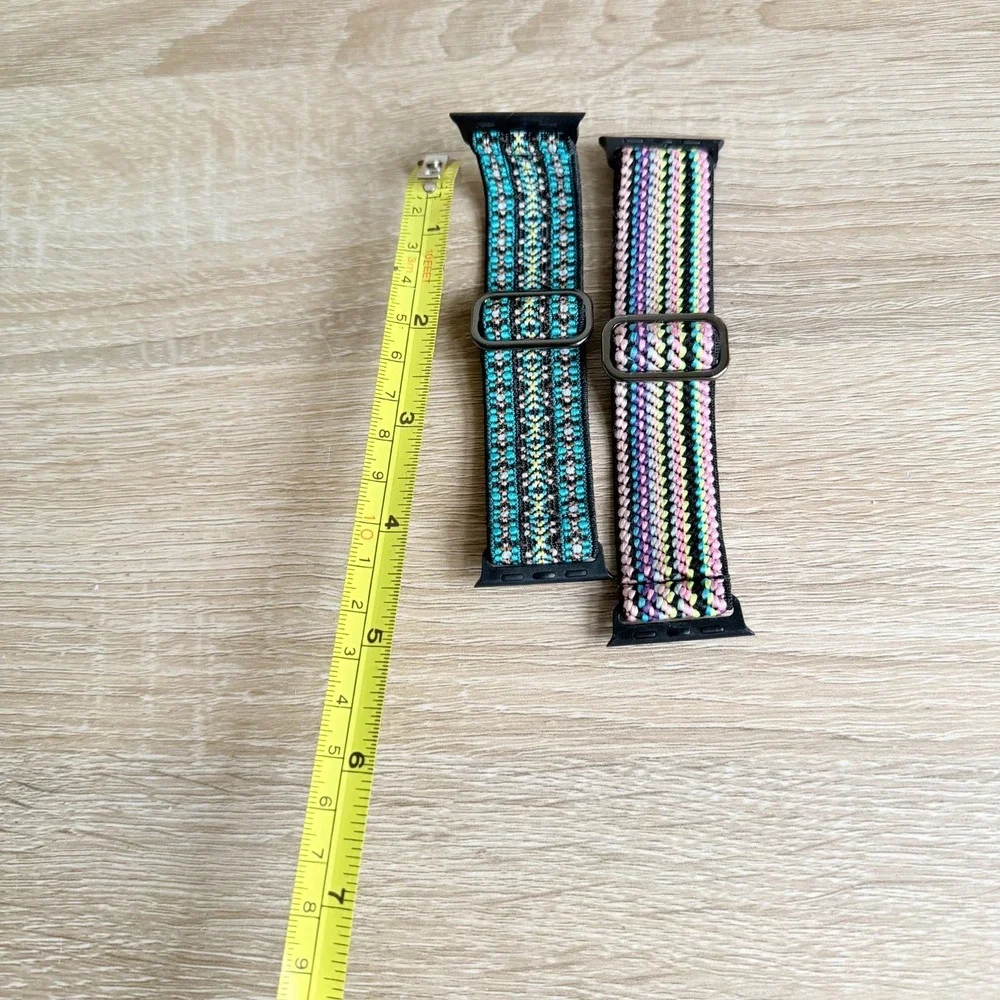 Apple Watch‎ Adjustable Nylon Elastic Band-38/40/41-42/44/45/49mm All Series